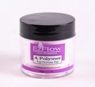 Акриловая пудра EzFlow Pink розовая 28 грамм ()