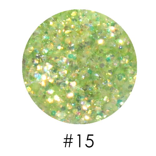 Брокат для декора ногтей 2,5 г №15 ()