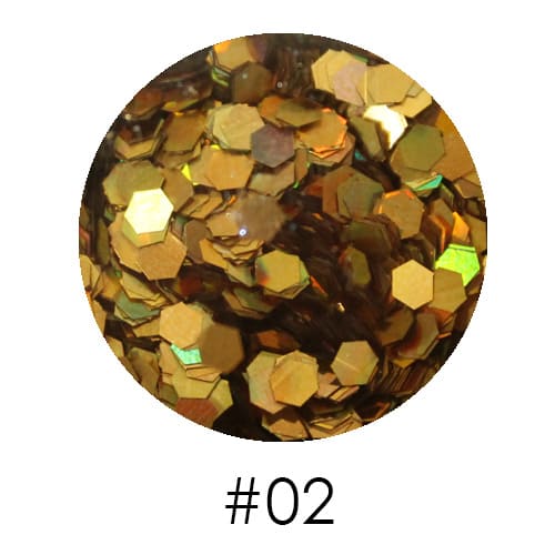 Блестки-диаманты 2,5 мм 2,5 г №02 ()
