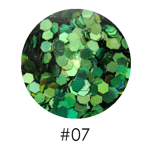 Блестки-диаманты 2,5 мм 2,5 г №07 ()