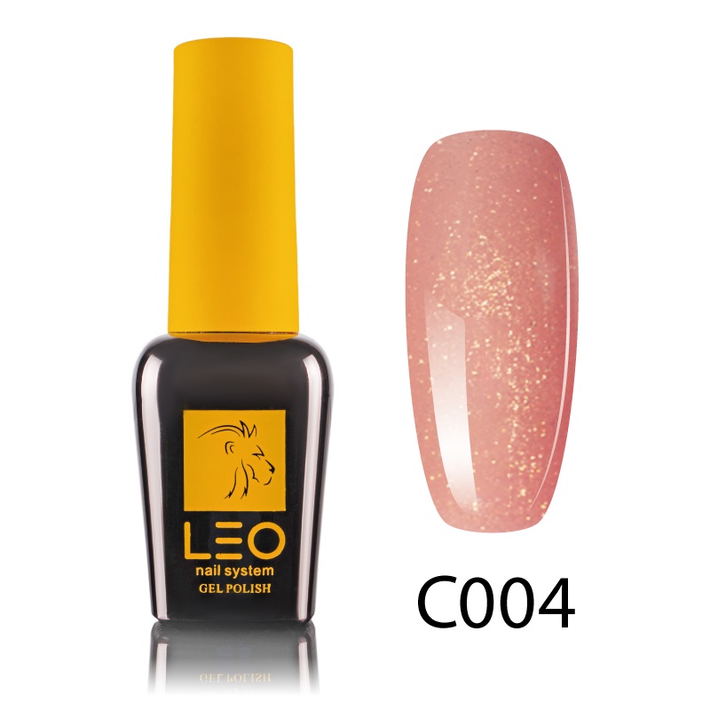 Камуфлирующая каучуковая база Leo Cover Rubber Base 9 мл № 004 ()