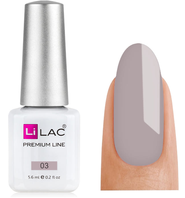 Гіпоалергенний гель-лак LiLAC Professional № 003, 5,6 мл ()