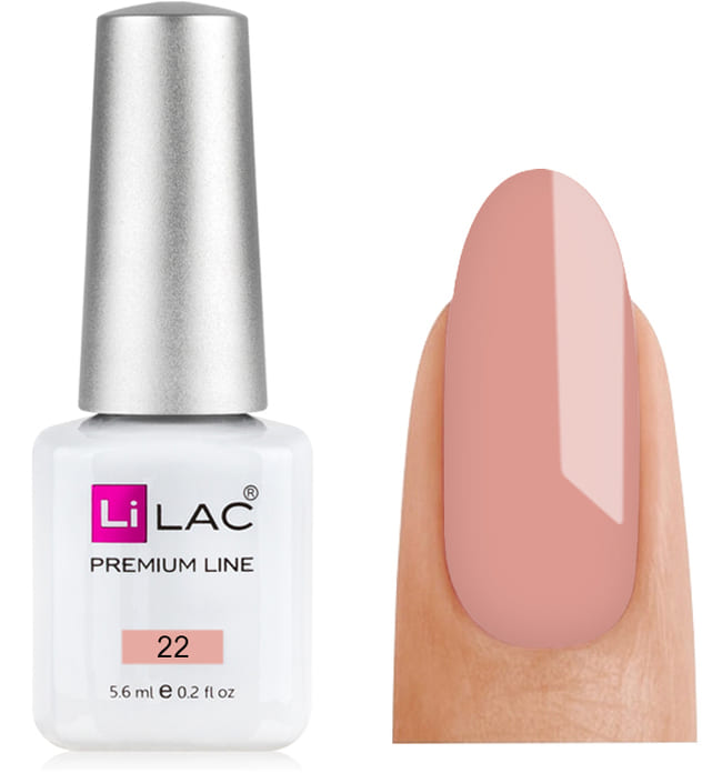 Гіпоалергенний гель-лак LiLAC Professional № 022, 5,6 мл ()