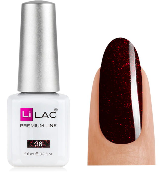Гіпоалергенний гель-лак LiLAC Professional № 036, 5,6 мл ()