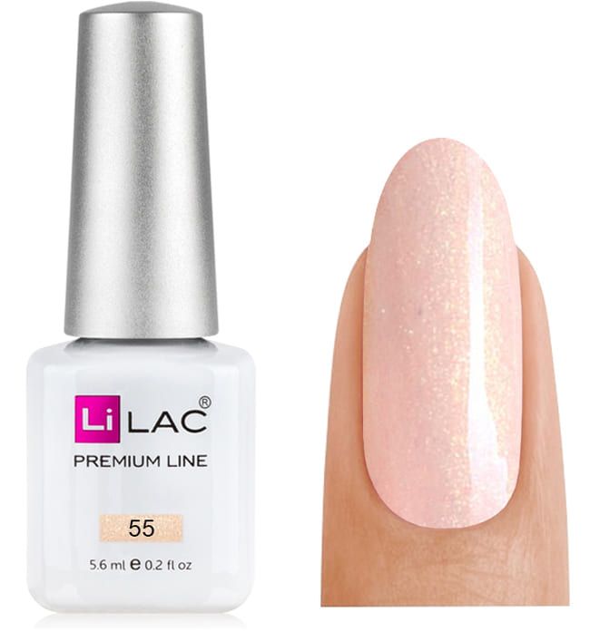 Гіпоалергенний гель-лак LiLAC Professional № 055, 5,6 мл ()