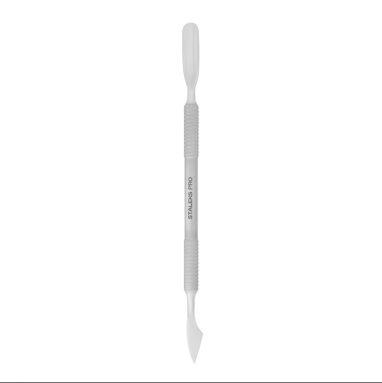 Лопатка маникюрная скругленный пушер + топорик STALEKS PRO SMART 50 TYPE 2 ()