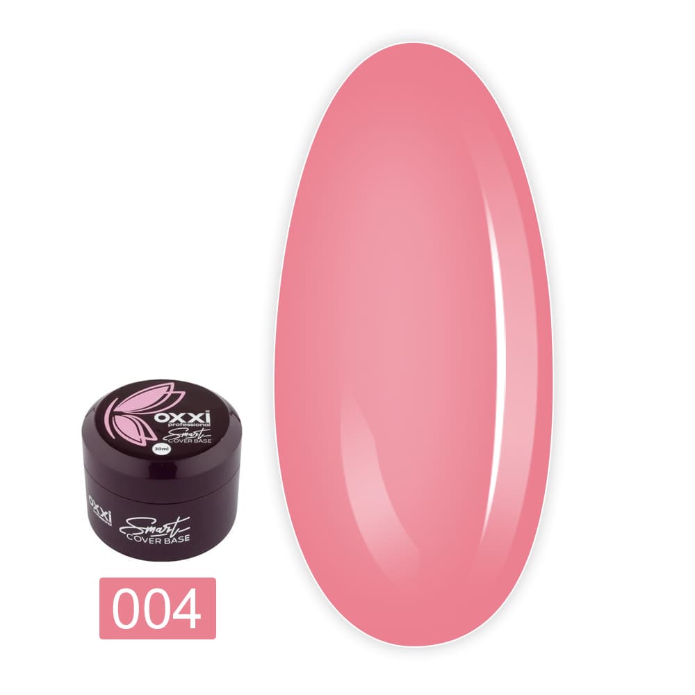 Камуфлирующая база для гель-лаку Oxxi Cover Base Smart №4, 30 мл ()