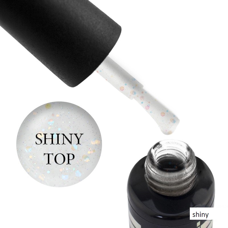 Топ для гель-лаку OXXI SHINY TOP без липкого шару, 10 мл ()