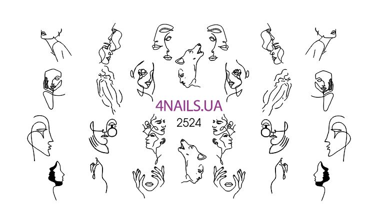 Слайдер для дизайна ногтей 4nails 2524 ()