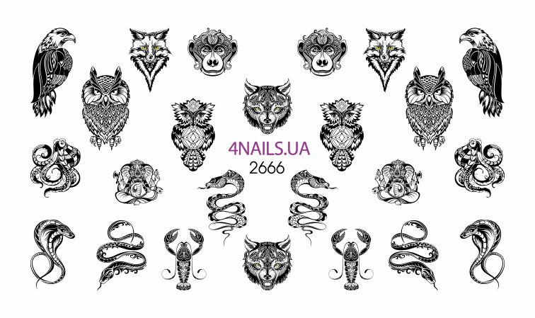 Слайдер для дизайна ногтей 4nails 2666 ()