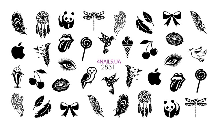 Слайдер для дизайна ногтей 4nails 2831 ()