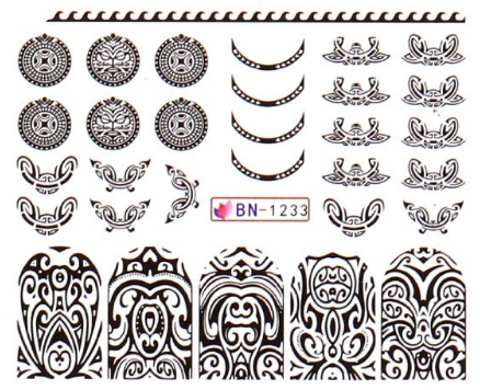 Слайдер для дизайна ногтей BN-1233 ()