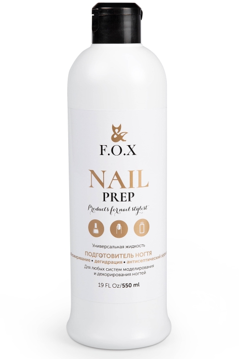 Подготовитель ногтя Nail Prep F.O.X 550 мл ()
