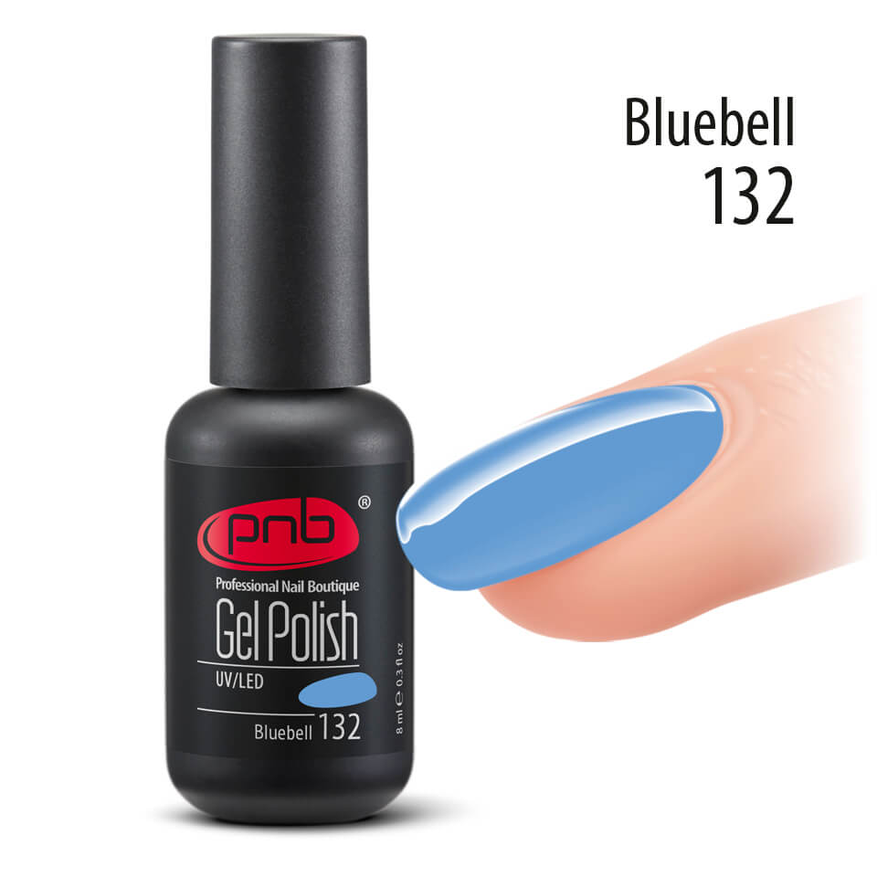 Гель-лак PNB Bluebell 132, 8 мл ()