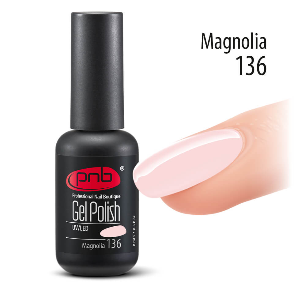 Гель-лак PNB Magnolia 136, 8 мл ()