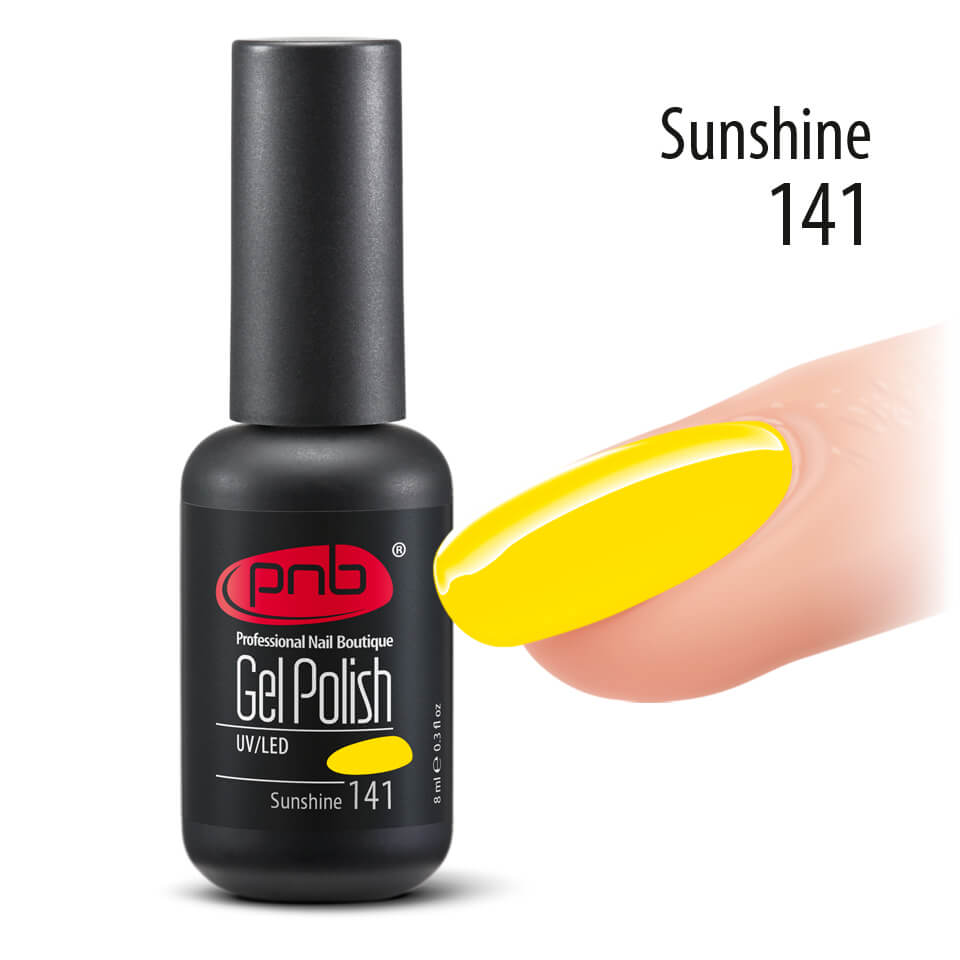 Гель-лак PNB Sunshine 141, 8 мл ()