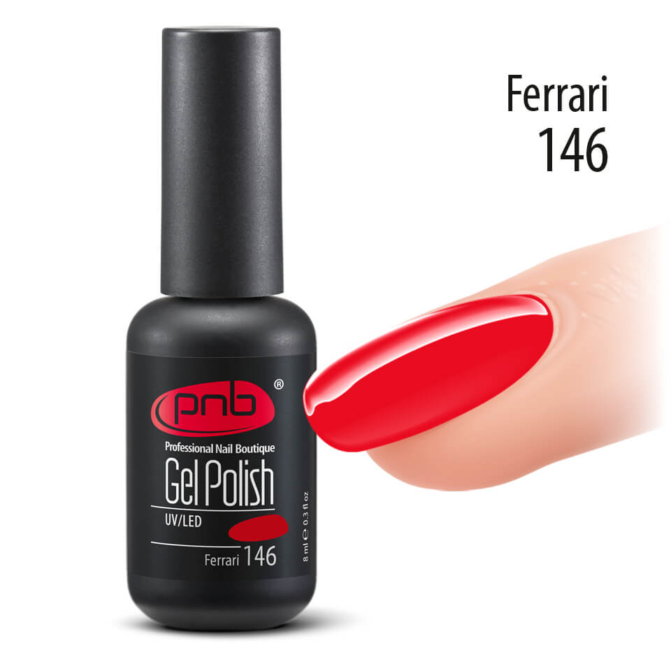 Гель-лак PNB Ferrari 146, 8 мл ()