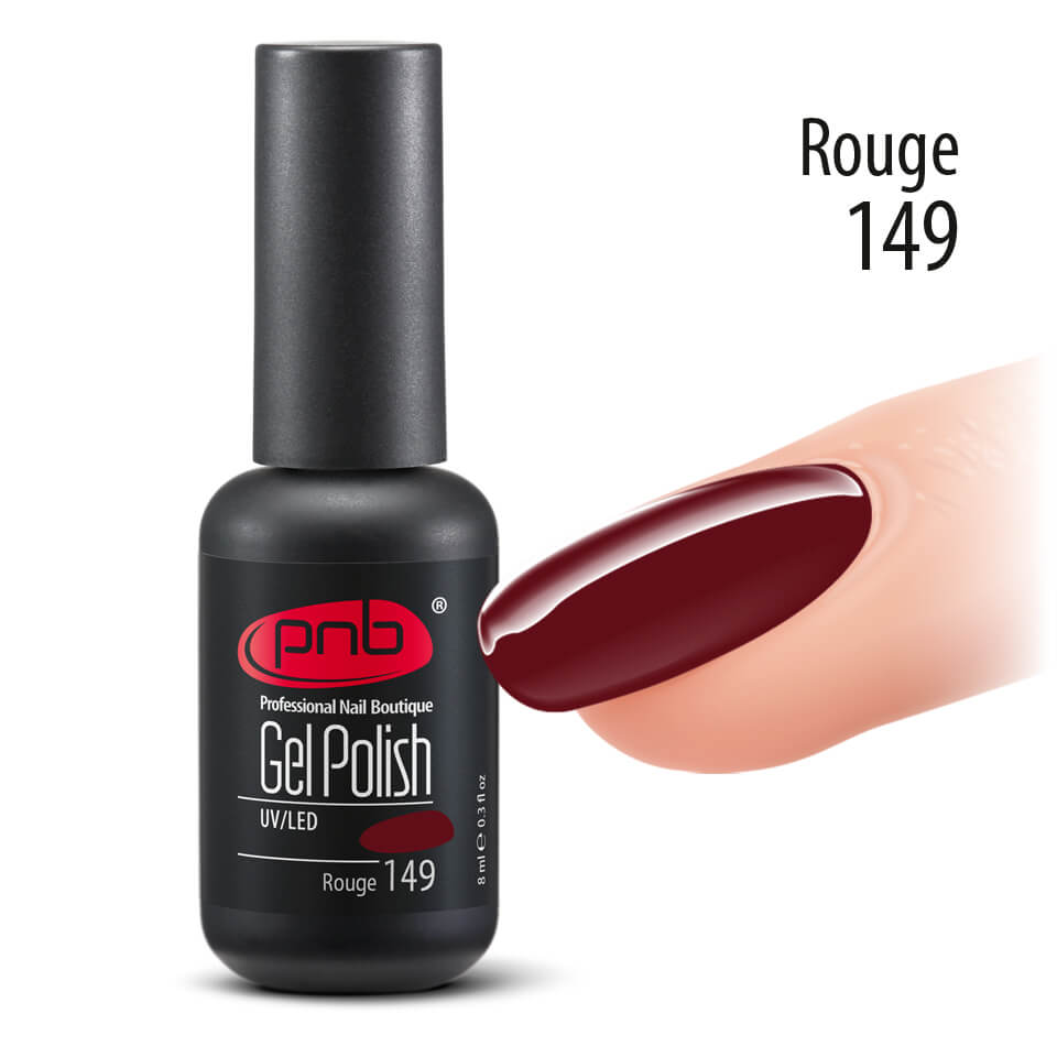 Гель-лак PNB Rouge 149, 8 мл ()