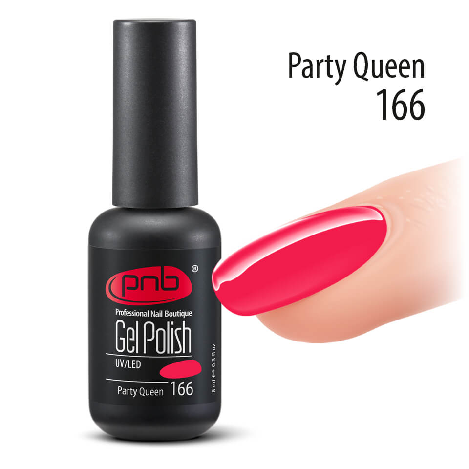 Гель-лак PNB Party Queen 166, 8 мл ()