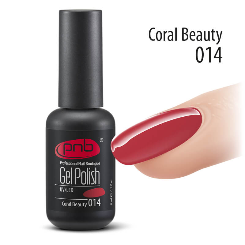 Гель-лак PNB 014 Coral Beauty ()