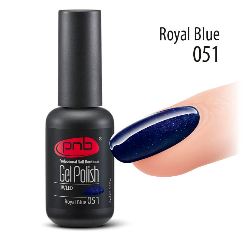 Гель-лак PNB 051 Royal Blue ()