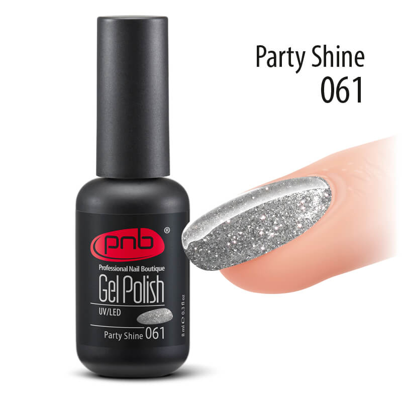 Гель-лак PNB 061 Party Shine ()