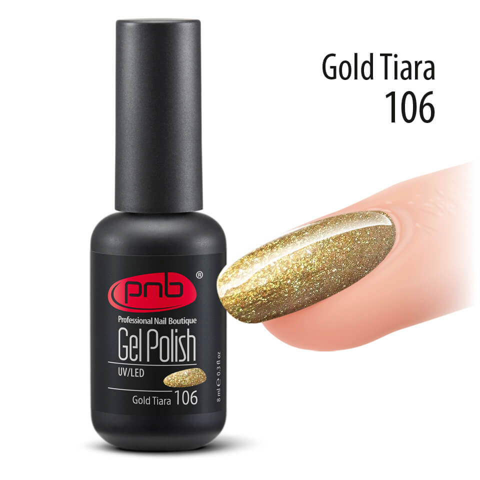 Гель-лак PNB 106 Gold Tiara ()
