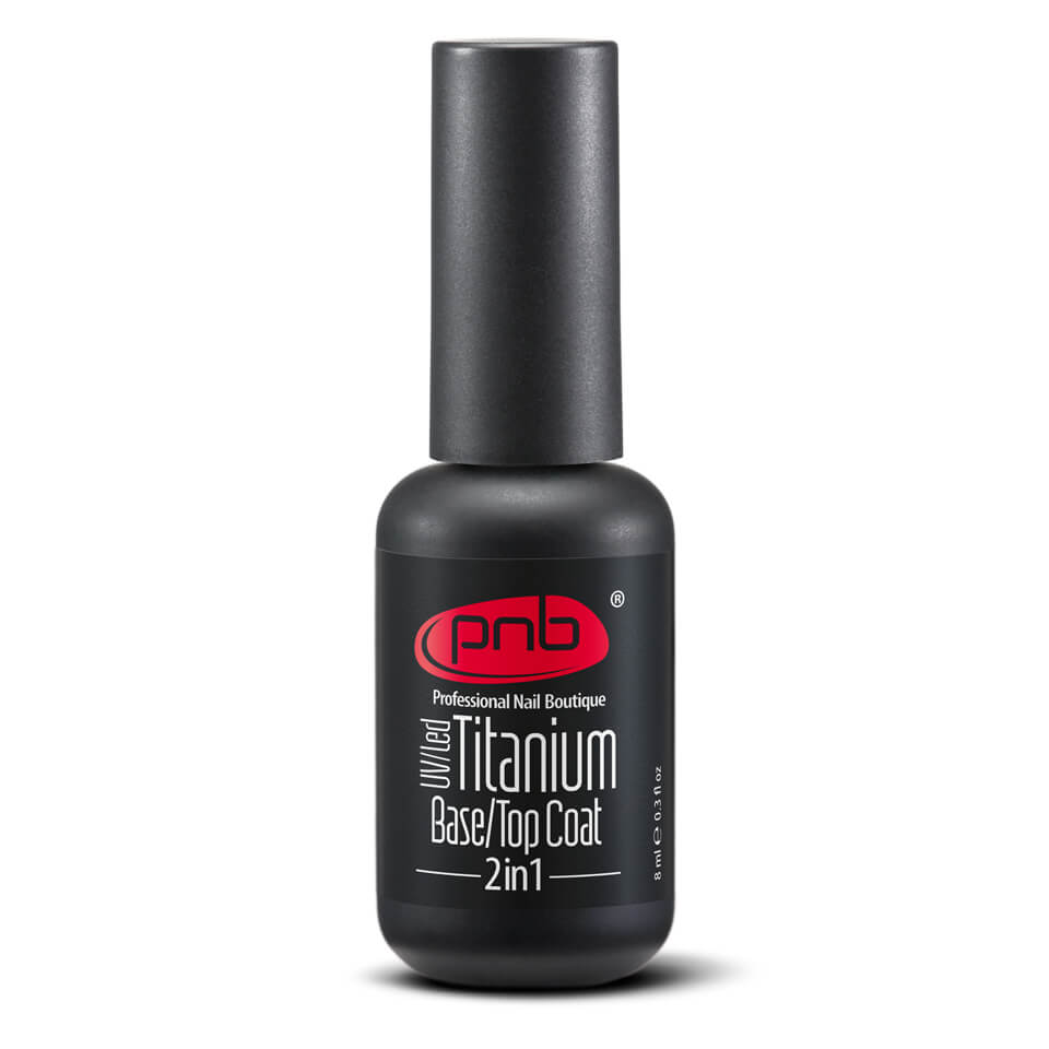 UV/LED Titanium Base/Top Coat 2-in-1 PNB, 8 ml ()