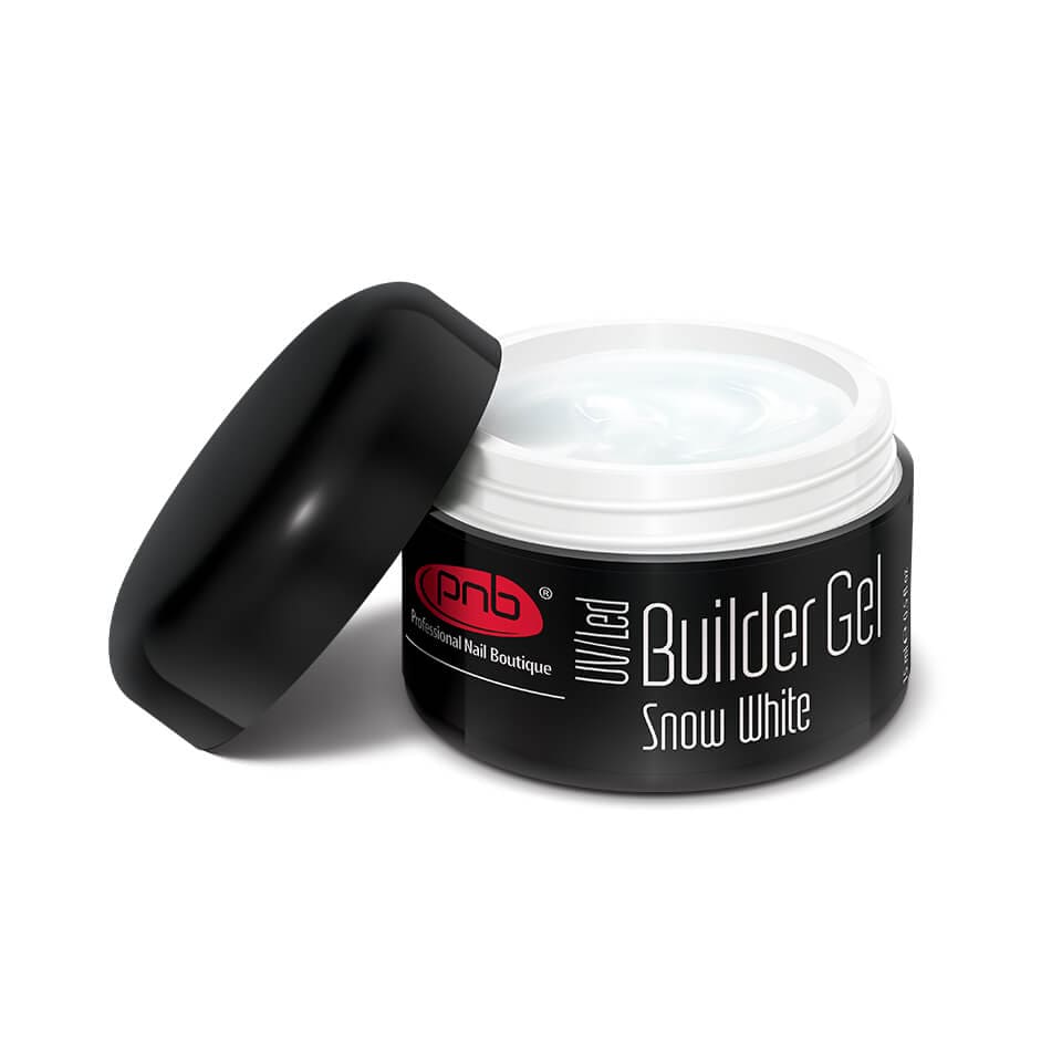 UV/LED Builder Gel Snow White PNB, 15 ml ()
