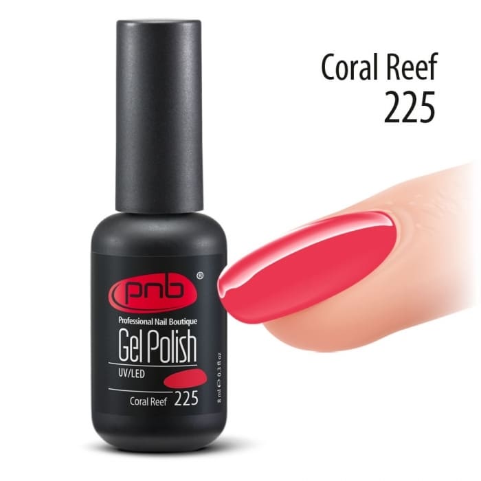 Гель-лак PNB 225 Coral Reef ()