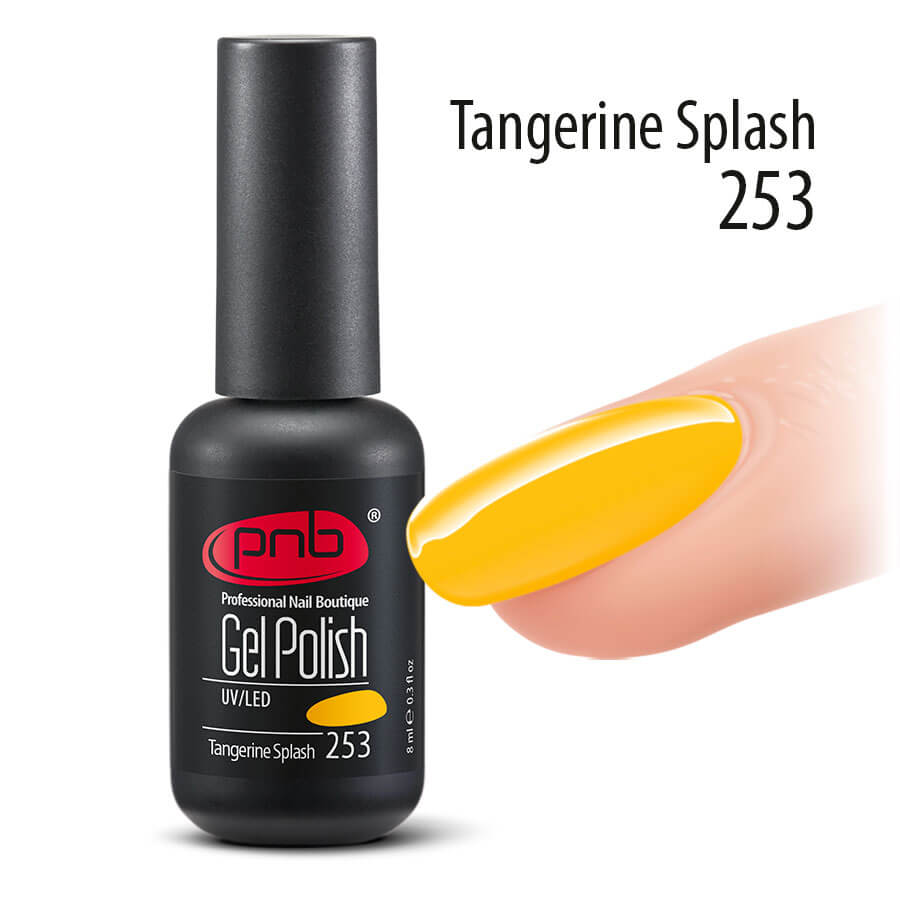 Гель-лак PNB Tangerine Splash 253, 8 мл ()