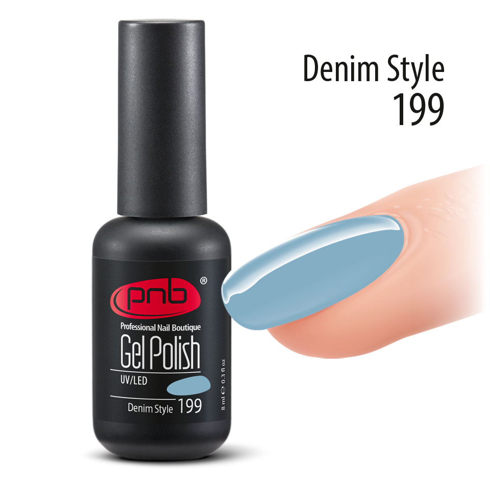 Гель-лак PNB Denim Style 199, 8 мл ()