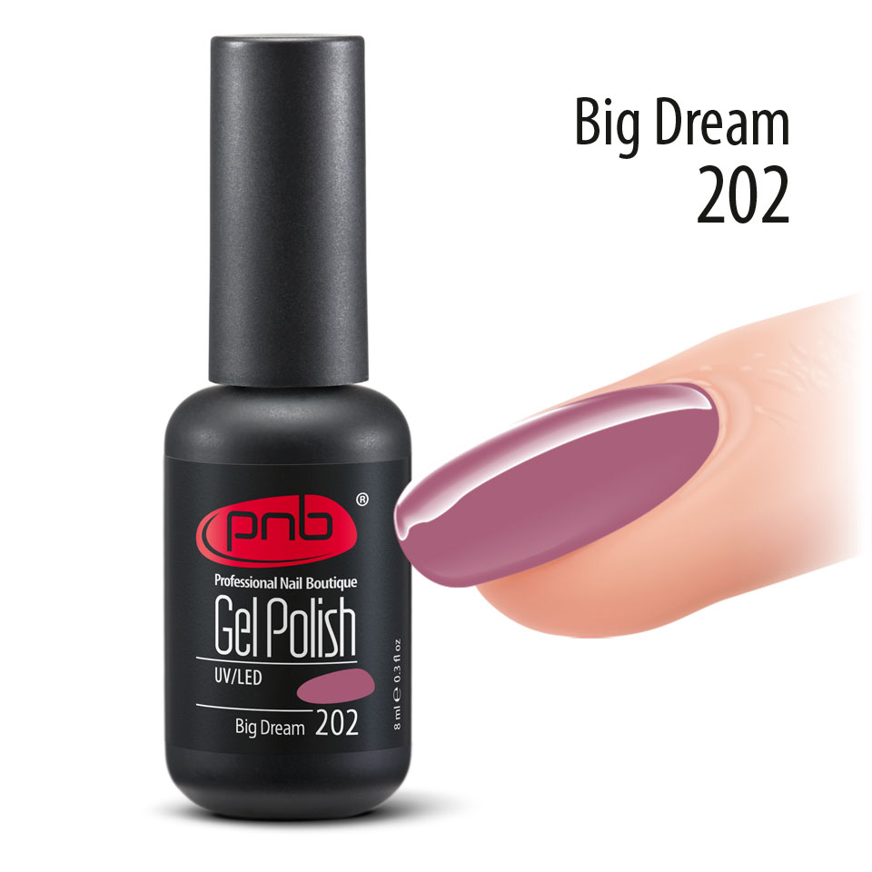Гель-лак PNB Big Dream 202, 8 мл ()